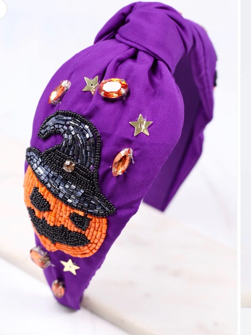 Put a Spell on You Headband PURPLE
